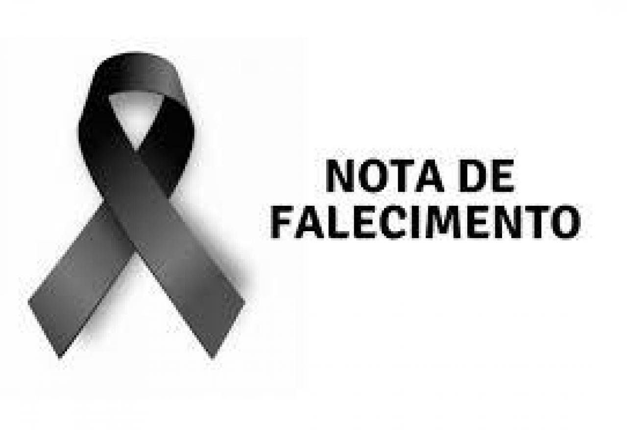 NOTA DE FALECIMENTO NOTA DE FALECIMENTO