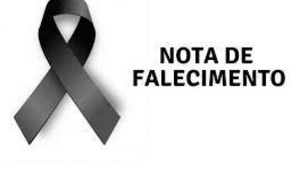 NOTA DE FALECIMENTO 